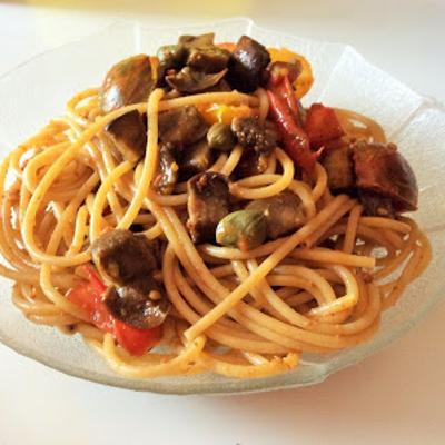 Spaghetti integrali mediterranei 